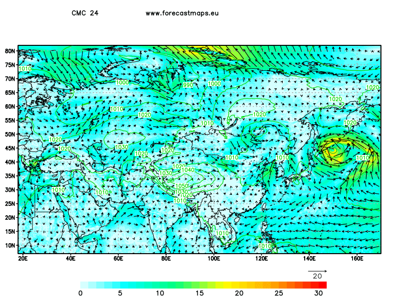 mapas de Asia CMC 