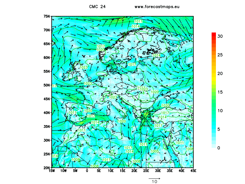 mapas de Europa CMC 