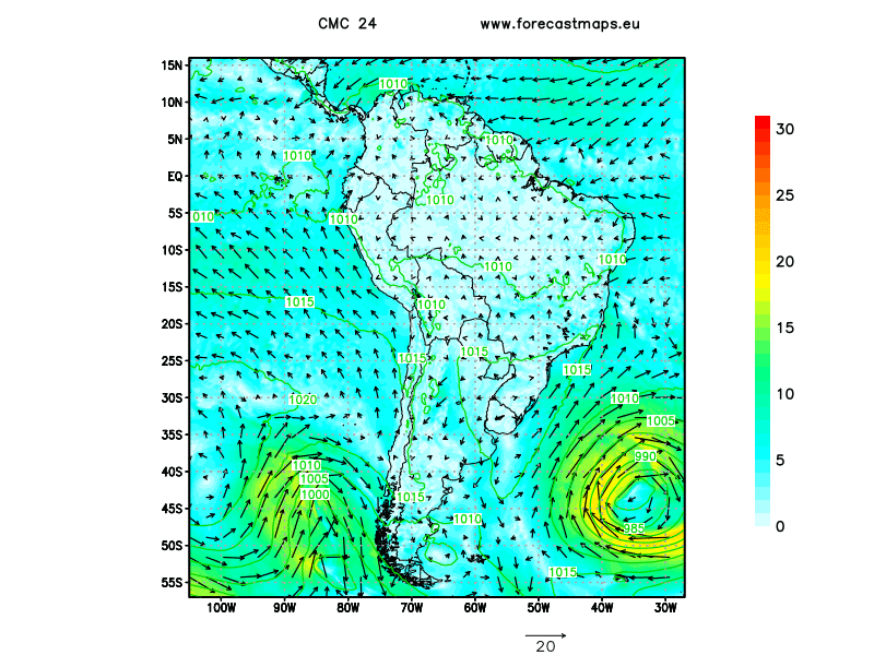 mappe Sud America CMC 