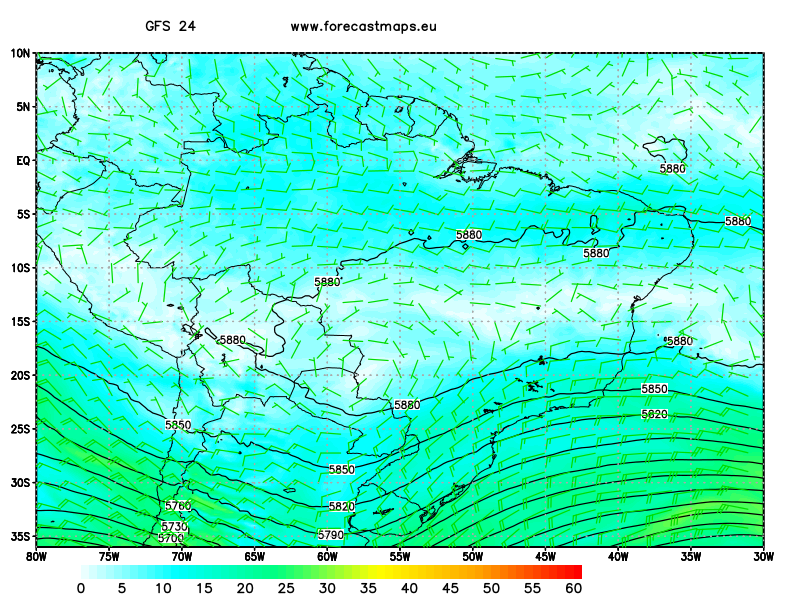 Brasil  GFS