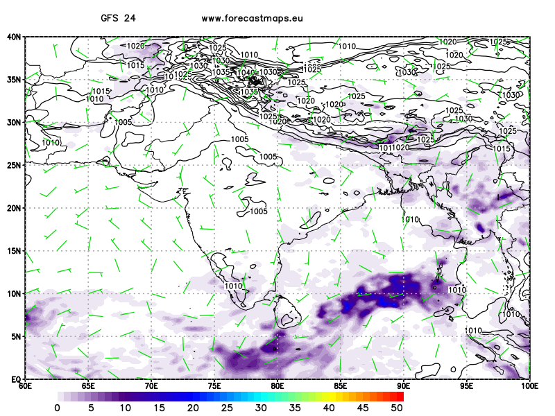 Inde  GFS 