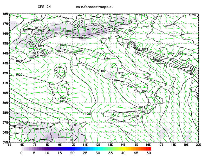 Italy  GFS 