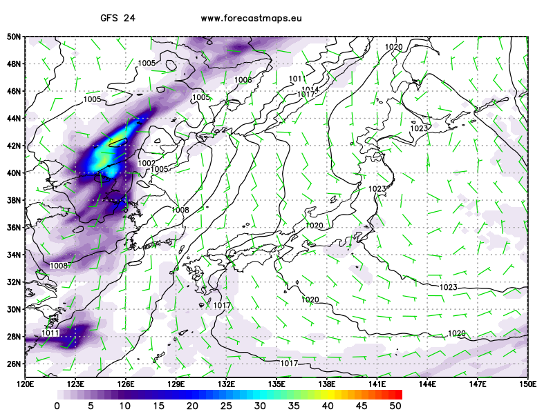 Japan  GFS 