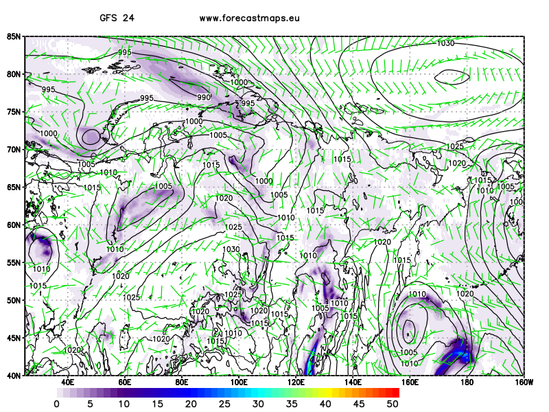 Russland   GFS 