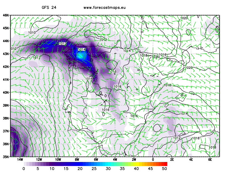 Portugal  GFS 